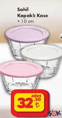 SAHİL KAPAKLI KASE 10 CM